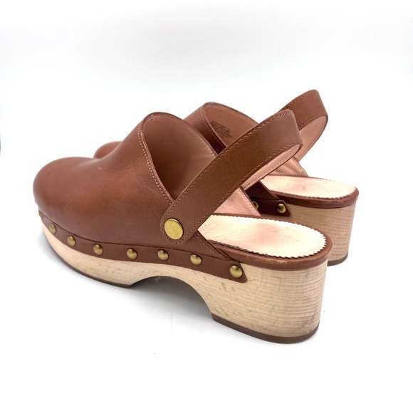 J.Crew Conversible Leather Clogs BA188 - Picture 6 of 16